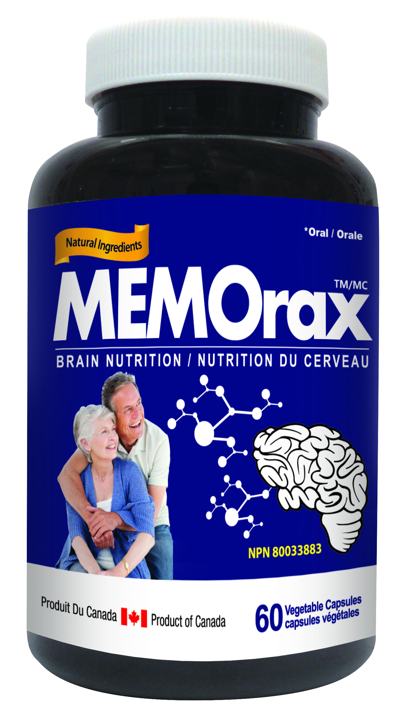 Memorax (60 Vegetable Capsules)